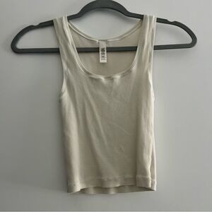 SKIMS COTTON RIB TANK in Bone